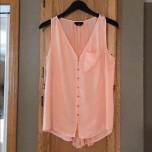 Button down back detail top